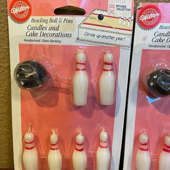 1993 Wilton Bowling Candles - Picture 5 of 12